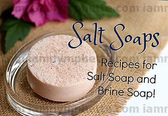 Aprenda a fazer sabão em sal e sabão em salmoura