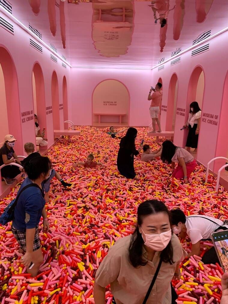 Museum of Ice Cream, Museum of Ice Cream Singapore, Museum of Ice Cream attraksjoner