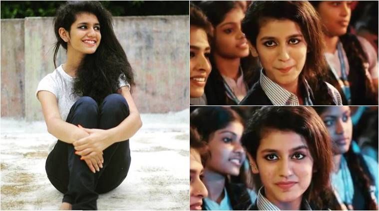 Priya Prakash Varrier pilgutav tüdruk, Priya Prakash Varrier, pilgutav tüdruk, Priya Prakash Varrier armsad fotod, Priya Prakash Varrier Oru Adaar Love, Priya Prakash Varrier Manikya Malaraya Poovi, Priya Prakash Varrier armas klipp, India väljendusrikas, India väljendusrikas uudis