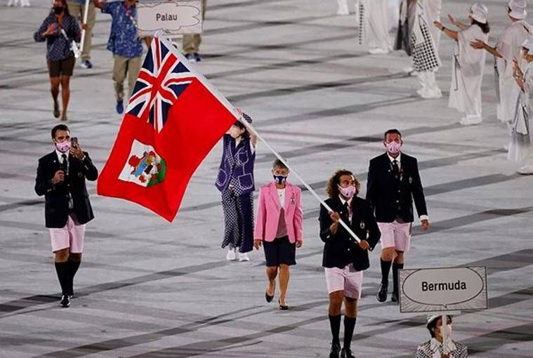Tokyo olümpiamängud, avatseremoonia, Bermuda kontingent, India kiiruudised