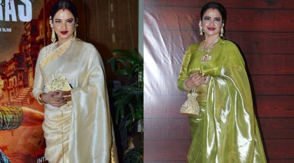 Cada vez que Rekha nos enamoraba de los saris; ver fotos
