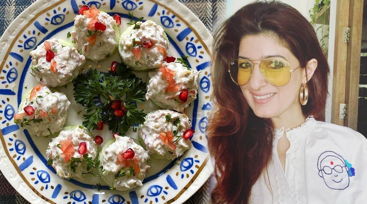 توينكل خانا تصنع سيف بوري الصحي مع شرائح الخيار ؛ هل ستحاول