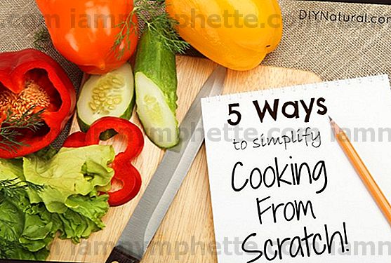 5 maneiras de tornar mais fácil cozinhar do zero