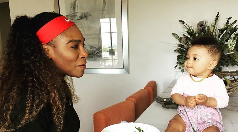 Serena Williams e filha Alexis Olympia Ohanian Jr