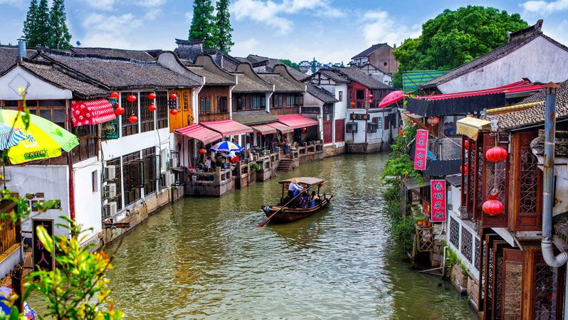 vandby omkring Shanghai