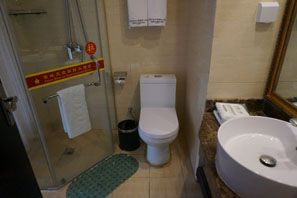 Hotel toilet