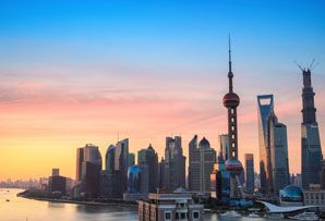 Skyline i Shanghai