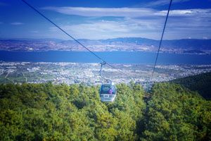 svævebaner i Cangshan-bjergene