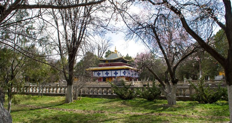 Norbulingka - El jardín verde del Tíbet