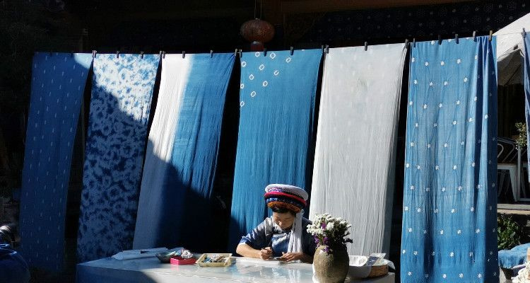 Tie-dye i Zhoucheng