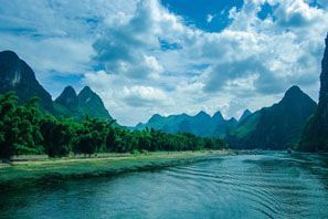 Karst Hills langs Li-elven